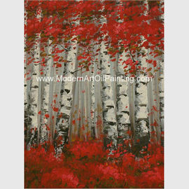 हाथ चित्रित आधुनिक कला तेल चित्रकला ब्रिच वन, सार लैंडस्केप पेंटिंग