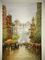 पेरिस एब्सट्रैक्ट पेंटिंग एफिल टॉवर / पेरिस स्ट्रीट पेंटिंग्स पैलेट नाइफ विद टेक्सचर