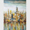 समकालीन तेल पेंटिंग, पेशेवर आधुनिक सिटीस्केप वॉल कैनवास पेंटिंग
