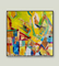 लिविंग रूम सजावट के लिए 5 सेमी आधुनिक कैनवास ज्यामितीय अमूर्त पेंटिंग