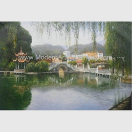 हाथ से चित्रित क्लाउड मोनेट तेल पेंटिंग चीनी लैंडस्केप तेल पेंटिंग