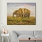 100% हस्तनिर्मित परिवार हाथी घर की सजावट के लिए कैनवास प्यारा पशु दीवार कला भित्ति पर तेल चित्रों को पसंद करते हैं