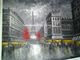 पेरिस सार पेंटिंग / आधुनिक कला तेल चित्रकारी एफिल टॉवर पेरिस सिंगल पैनल