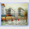 कैनवास पेरिस ऑयल पेंटिंग थिक ऑइल पेंट पैलेट नाइफ 30 &quot;X 40&quot; 36 &quot;X 48&quot;