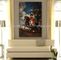 फ़्रेमयुक्त लोग तेल चित्रकला हस्तनिर्मित नेपोलियन युद्ध पेंटिंग 60 X 90 सेमी