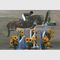 फोटो कस्टम तेल चित्र कैनवास पर घुड़दौड़ तेल चित्रकारी हस्तनिर्मित